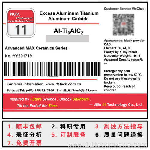 Advanced MAX Ceramics Series Al-Ti3AlC2